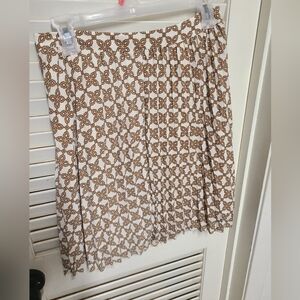 J Crew Pleated Mini Skirt